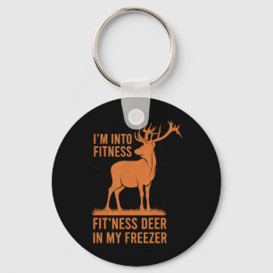 Porte-clés Mens Fun Chasseur Vintage Je suis en forme Chasse