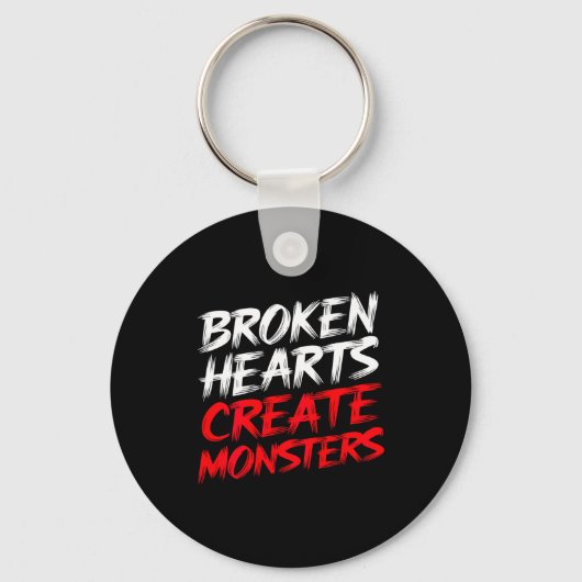 Porte-clés Mens Funny Gym Saying Valentine's Broken Hearts Mo (Recto)