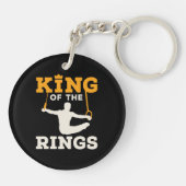 Porte-clés Mens Gymnastique Roi des Anneaux (Dos)