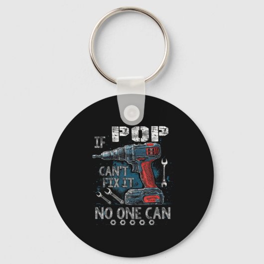 Porte-clés Mens If P Cant Fix It Can Father's Day (Recto)