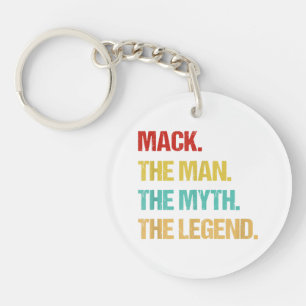 Porte-clés Mens Mack The Man The Myth The Legend