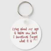 Porte-clés Mensonge De Mon Âge (Recto)