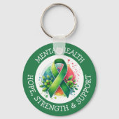 Porte-clés Mental Health Awareness - Support Strength Support (Verso)