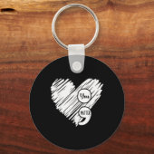 Porte-clés Mental Health Awareness Week Semicolon Suicide Pre (Recto)