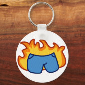 Porte-clés Menteur, menteur, pantalon en feu (Recto)