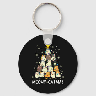 Porte-clés Meowa Catmas Chat Noël Arbre de Noël Filles Garçon