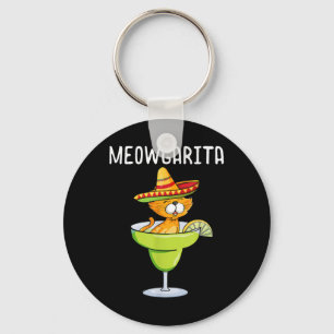 Porte-clés Meowgarita - Cinco De Mayo Margarita Amoureux des 