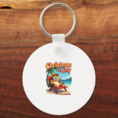 Porte-clés Meowy Xmas Summer Christmas In July Chillin Cool C (Recto)
