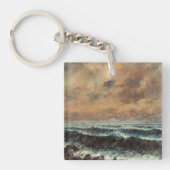 Porte-clés Mer d'automne – Gustave Courbet (Devant)
