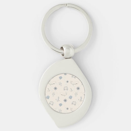 Porte-clés Mer marine (Devant)