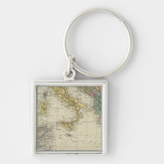 Porte-clés Mer Méditerranée 3 (Devant)