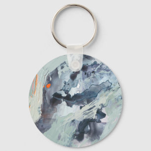 Porte-clés Mer polyphonique - Bleu