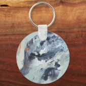 Porte-clés Mer polyphonique - Bleu (Recto)