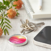 Porte-clés Mer rose (Côté)