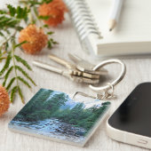 Porte-clés Merced river by Happy Isles, Yosemite, CA (Devant Droit)