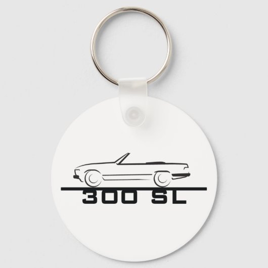 Porte-clés Mercedes 300 SL Type 107 (Recto)