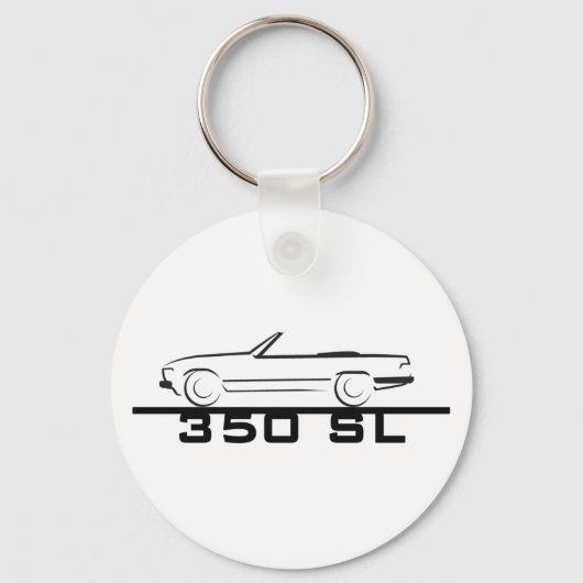 Porte-clés Mercedes 350 SL Type 107 (Recto)