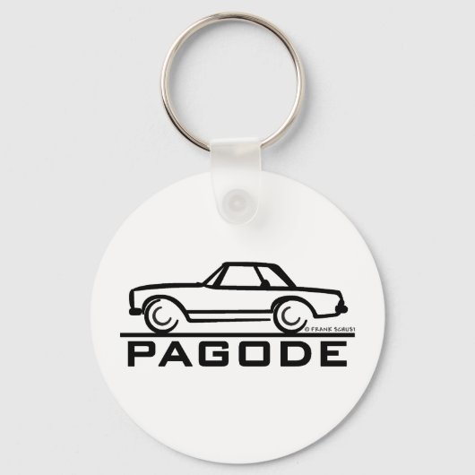 Porte-clés Mercedes SL Pagode with Script (Recto)