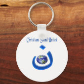 Porte-clés Merchandice de la solidarité chrétienne (Recto)