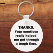 Porte-clés Merci . (Recto)