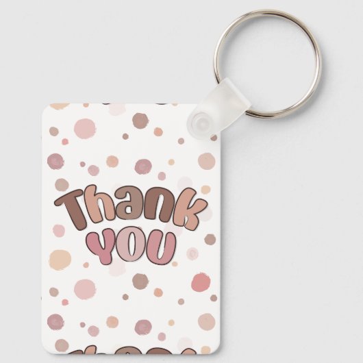 Porte-clés Merci (Verso)