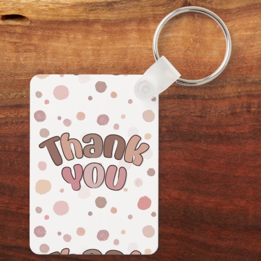 Porte-clés Merci (Verso)