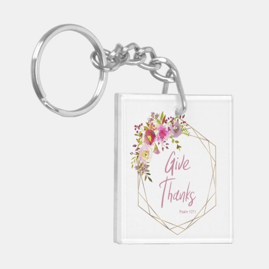 Porte-clés Merci (Devant gauche)