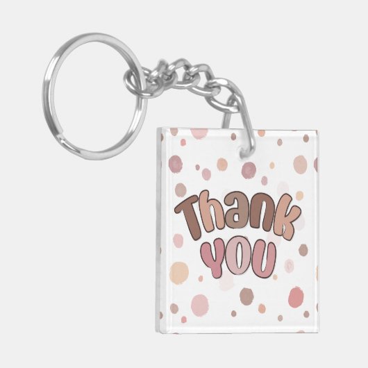 Porte-clés Merci (Devant gauche)