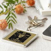 Porte-clés Merci à l'équipe d'entreprise (Côté)