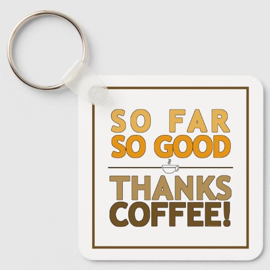 Porte-clés Merci Coffee (Recto)