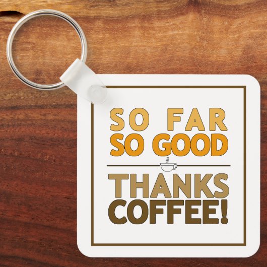 Porte-clés Merci Coffee (Recto)