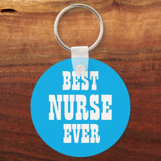 Porte-clés Merci d'appréciation infirmière (Recto)