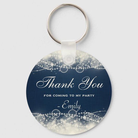 Porte-clés Merci d'être venu à mon parti (Recto)