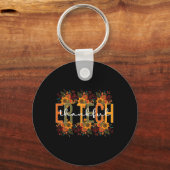 Porte-clés Merci ER Tech Thanksgiving Urgence Room Tech (Recto)