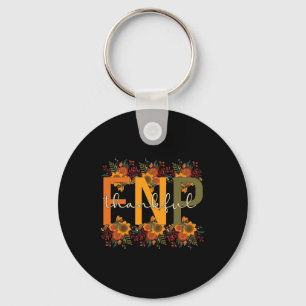 Porte-clés Merci FNP Thanksgiving Family Nurtione Pratitione