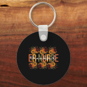 Porte-clés Merci Infirmière d'urgence Thanksgiving ER Infirmi (Recto)