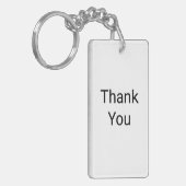 Porte-clés Merci - Je Suis Reconnaissant (Devant gauche)