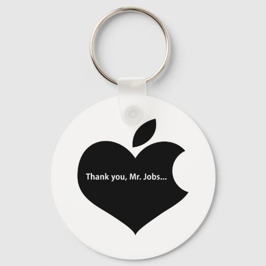 PORTE-CLÉS MERCI M. JOBS (Recto)