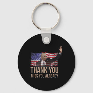 Porte-clés Merci Obama, Miss You Déjà Président Barack