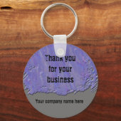 Porte-clés Merci pour l'appréciation de vos clients professio (Recto)