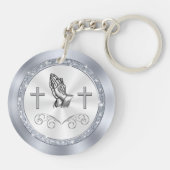 Porte-clés Merci pour servir le Seigneur Dons chrétiens (Dos)