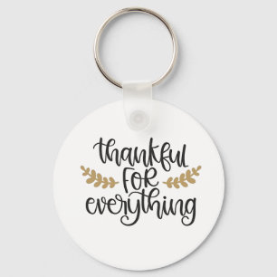 Porte-clés Merci pour tout Thanksgiving drôle