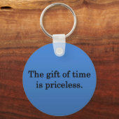 Porte-clés Merci pour votre temps (Recto)