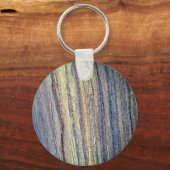 Porte-clés Merci Rustic Woodgrain Appréciation Brown (Verso)