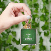 Porte-clés Merci Soccer Coach Grass Field (main)
