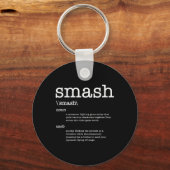 Porte-clés Merci Videogames Smash Définition Jeu Vidéo (Recto)