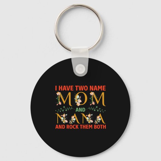 Porte-clés Mère Art Maman Et Nana (Recto)