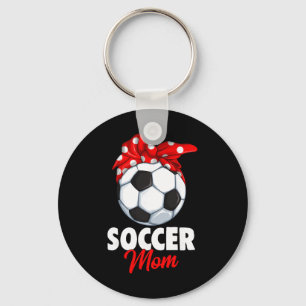 Porte-clés Mère au foyer passionnée de football