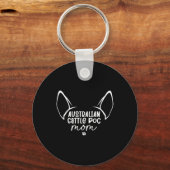 Porte-clés Mère australienne Cattle Dog (Recto)