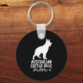 Porte-clés Mère australienne Cattle Dog (Recto)